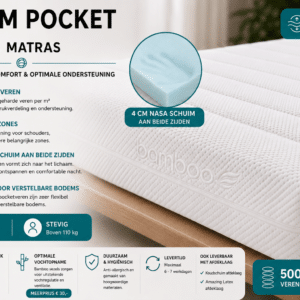 Dream NASA pocketveringsmatras 500