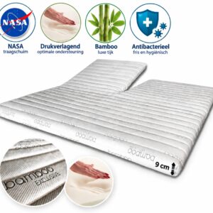 Topper NASA deluxe SPLIT Bamboo 9 cm