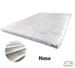 Topdekmatras/Topper Bamboo met NASA drukverlagende kern 9cm