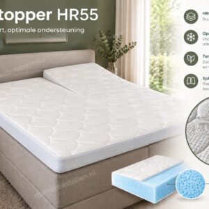 Tencell topper HR55 12 cm – Split