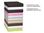 Hoezen voor topdekmatrassen,hoeslakens voor toppers Textielpakket split-hoeslakens