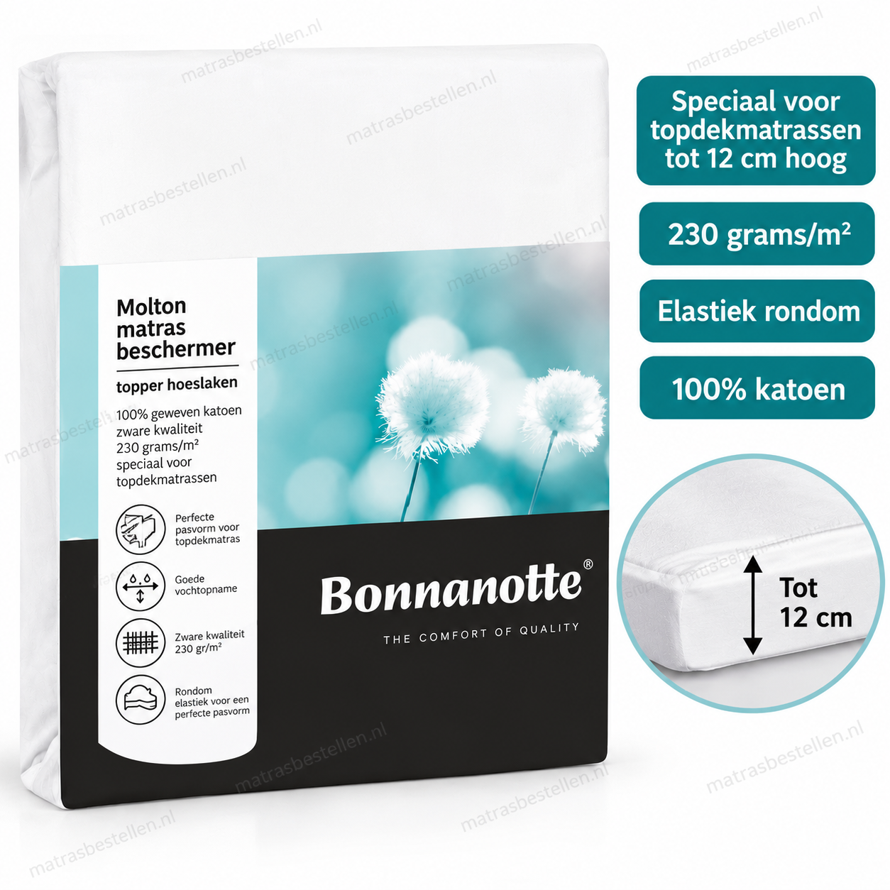 topper bonna 230 grams