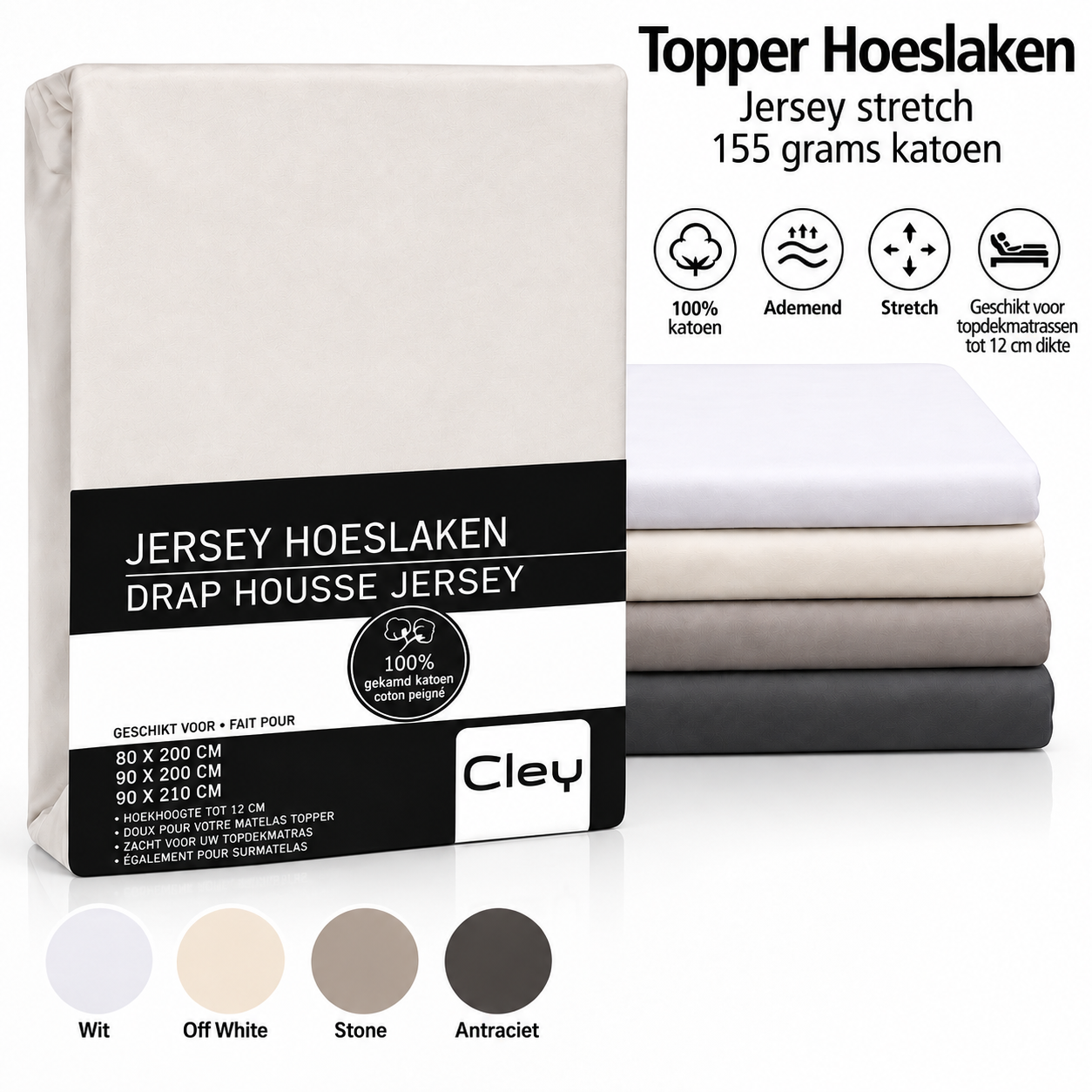 topper hoeslaken cley sfeer