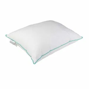 Robijn Hoofdkussen - 100% Perkal Katoen - 800 Gram - Bolletjes | Anti Allergie | Holle gesiliconiseerde polyester vezelbolletjes