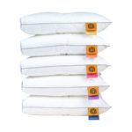 Gilder ZEN pillow collectie bestaat uit 5 kussens met elk haar specifieke eigenschappen. Van extreem zacht tot extra hard.