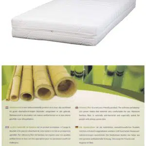 Bamboo Matras tijk/hoes op maat