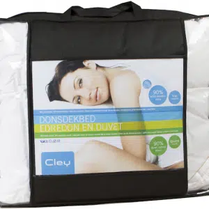 90 % eendendonzen dekbed 4 seizoenen ,witte eendendons