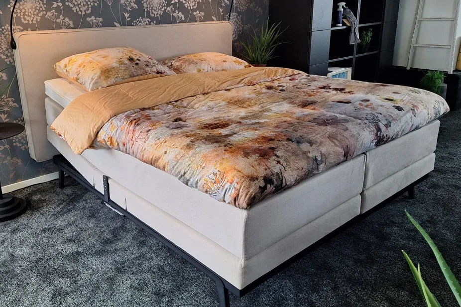 V800 moon elektroboxspringset 180/200 kompleet