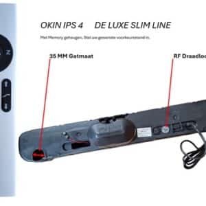 Okin IPS 4 motor 6500N 2 motorig (35MM) met RF draadloos