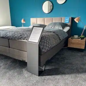 Boxspringset V1600 elektrisch verstelbaar BULLS JUNGLE 15% korting extra