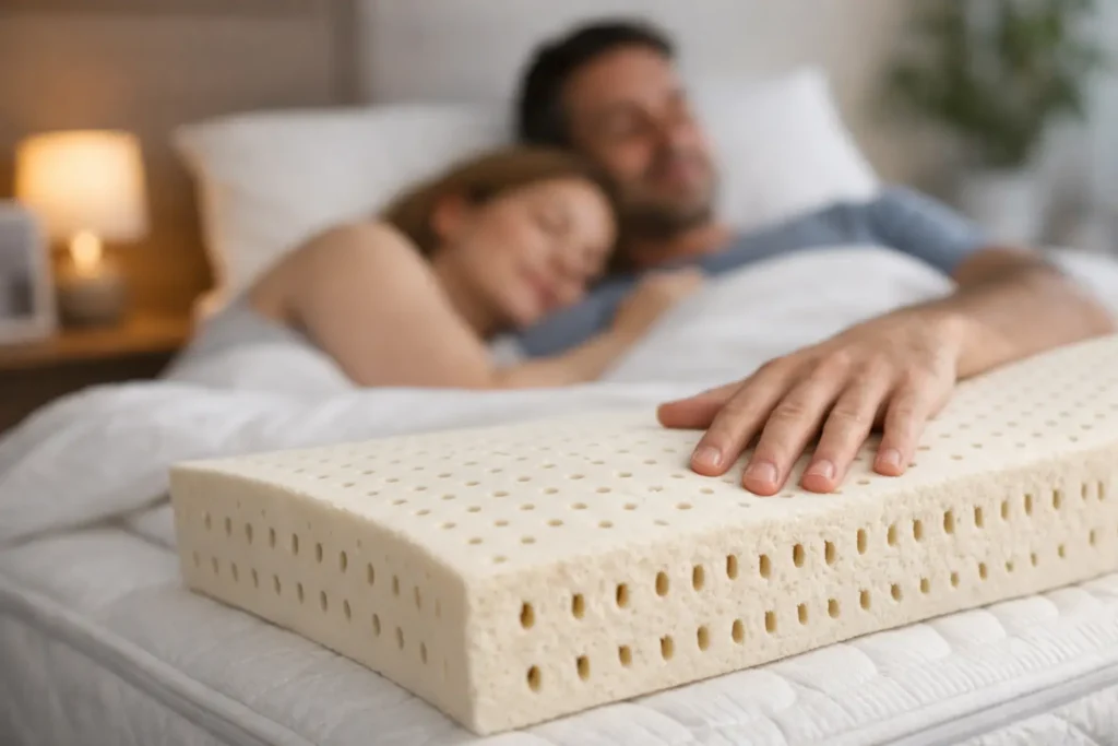 Vita Talalay: wat merk je in bed?