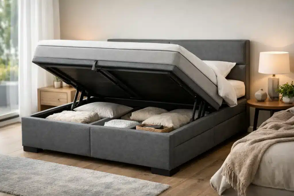 Boxspring met opbergruimte: slim of niet?