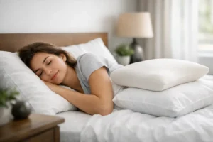 Het juiste hoofdkussen voor zijslaper kiezen