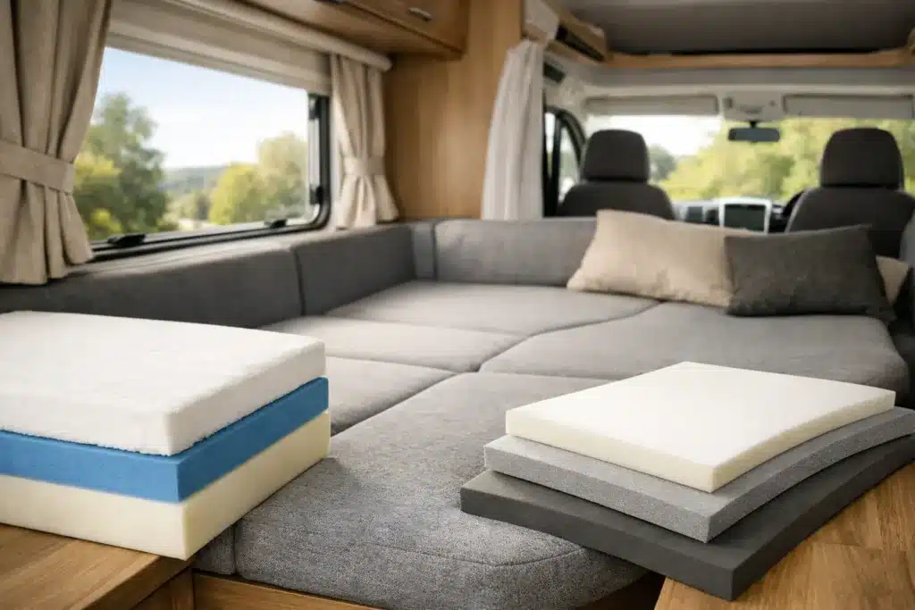 Campermatras op maat: voorbeeld en keuzes