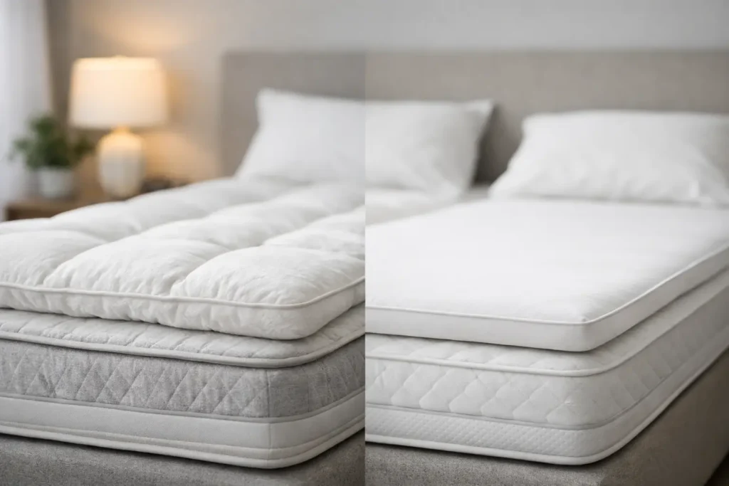 Topmatras versus matrastopper: wat past beter?