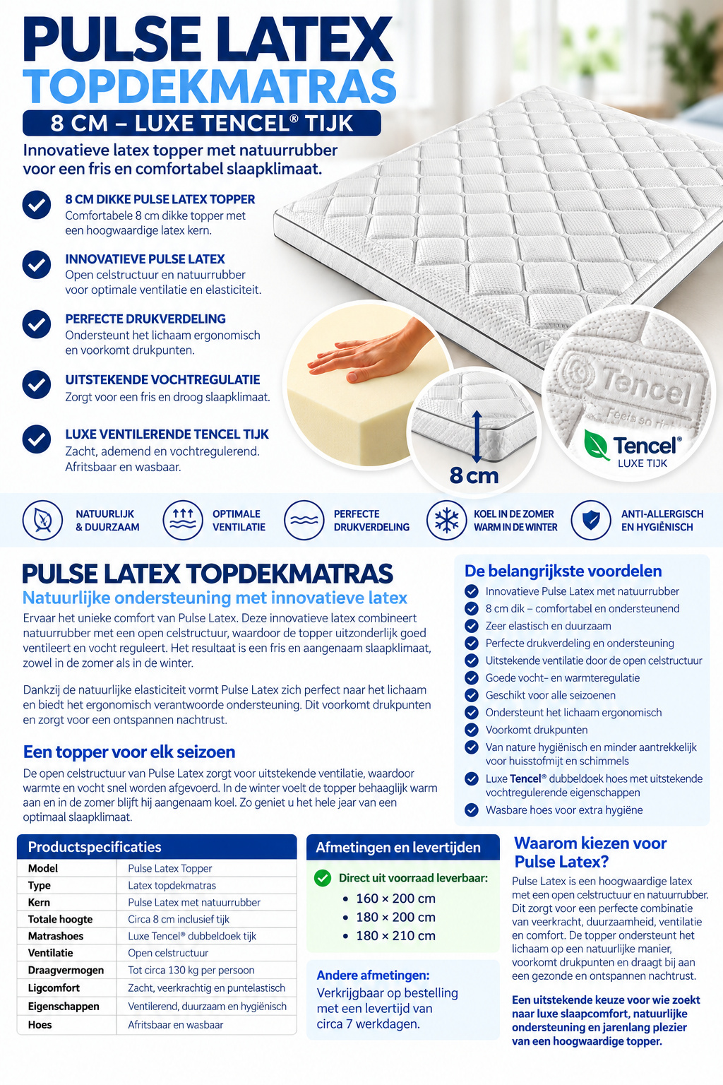 pulse teksten vlak